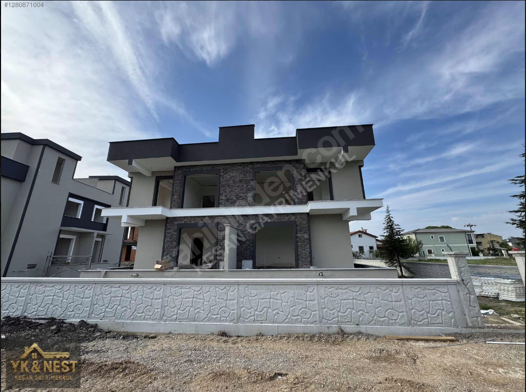 Balıkesir gömeçte satılık lüx 3+1 ikiz villa